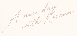 A new day with Korean